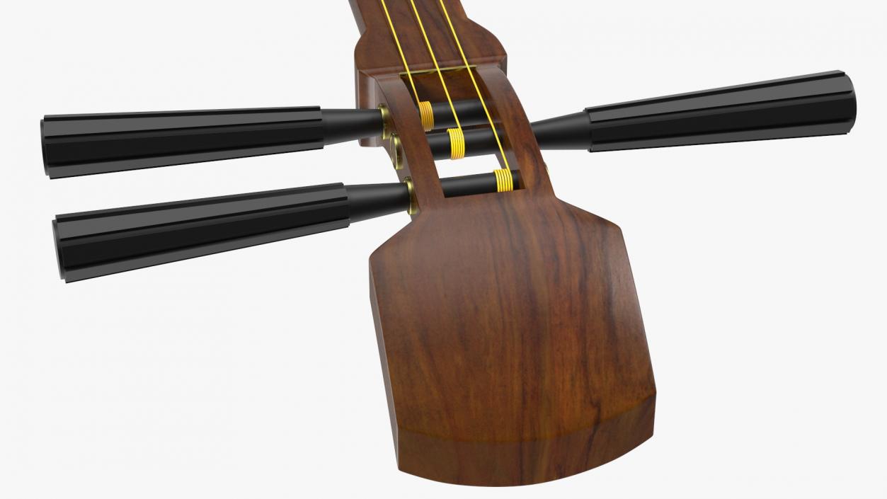 Shamisen Black 3D model