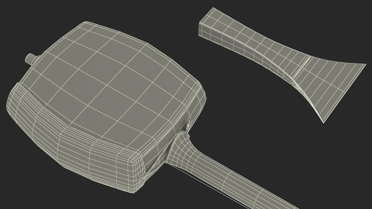 Shamisen Black 3D model