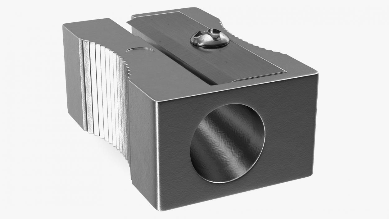 Metal Pencil Sharpener 3D