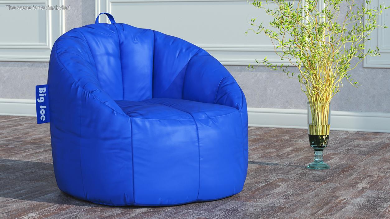 3D Bean Bag Big Joe Blue