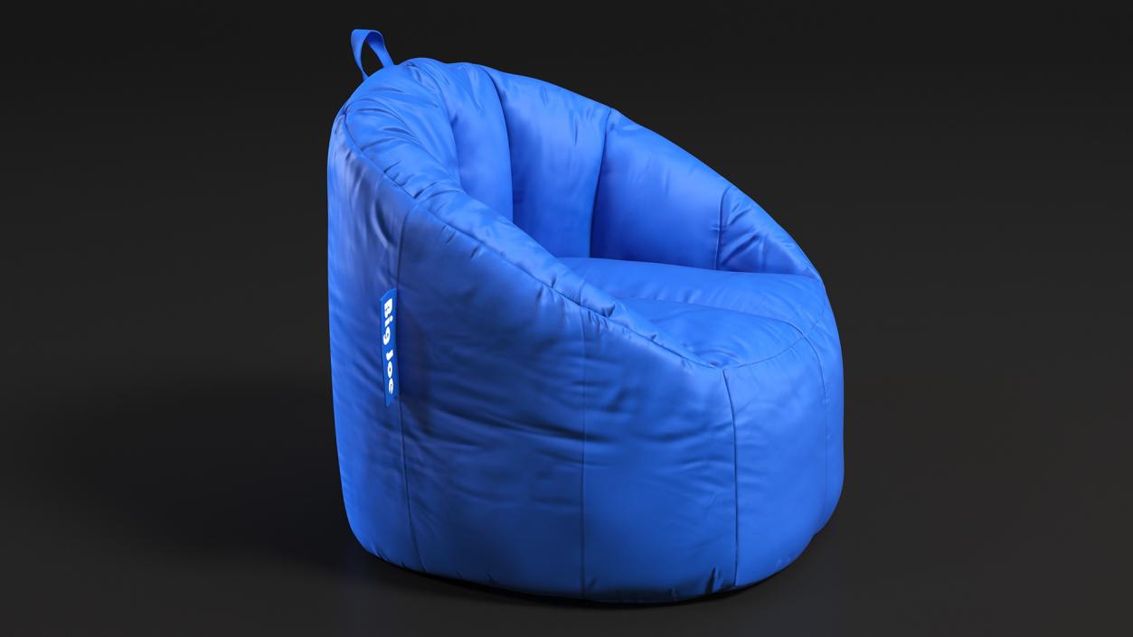 3D Bean Bag Big Joe Blue