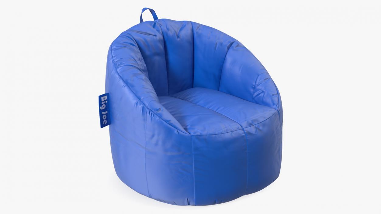 3D Bean Bag Big Joe Blue