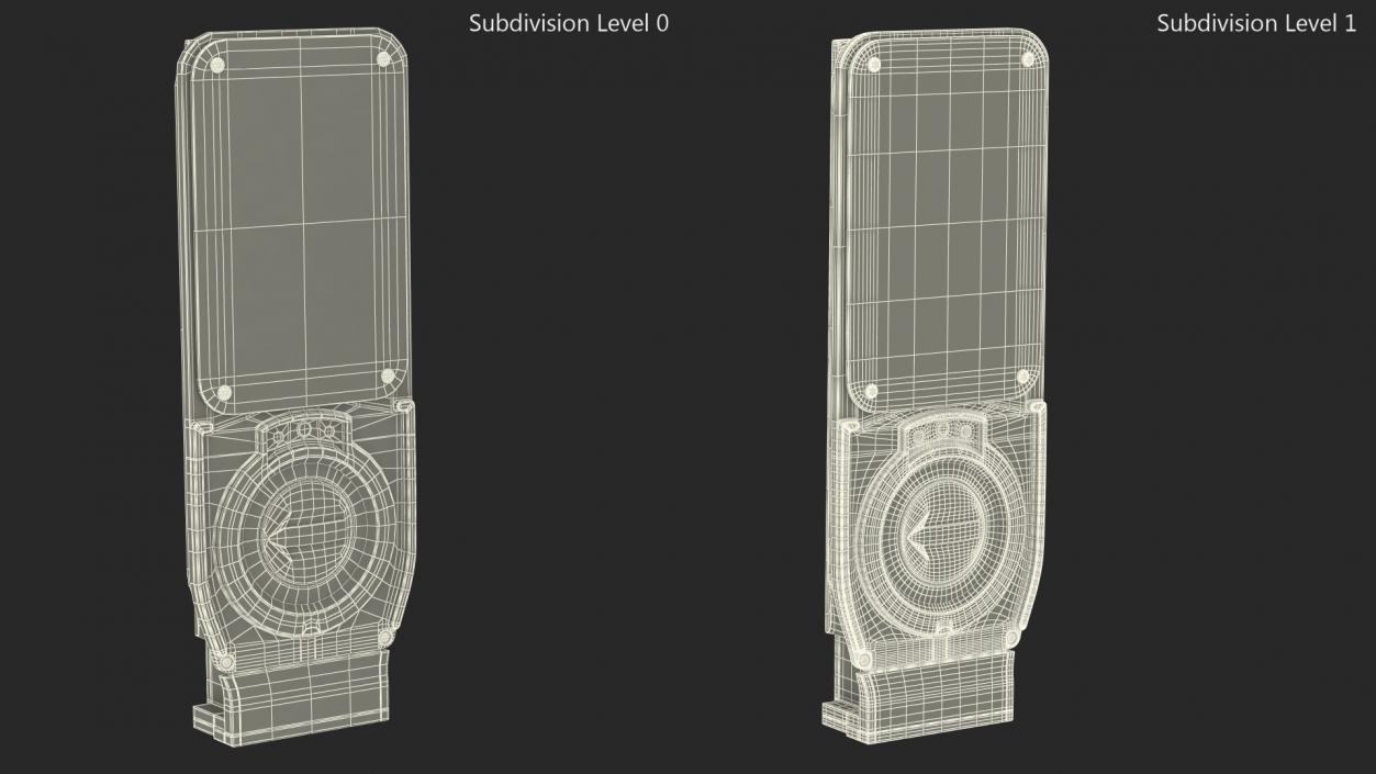 Audible Signal Crosswalk Button(1) 3D model