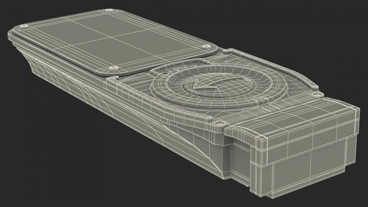 Audible Signal Crosswalk Button(1) 3D model