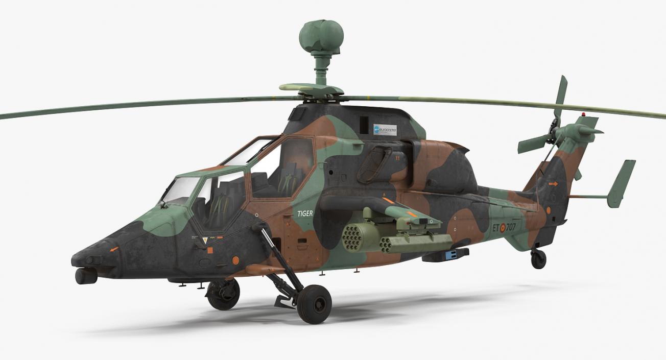 Eurocopter Tigre Spanish Army 3D model