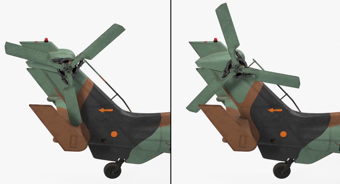 Eurocopter Tigre Spanish Army 3D model