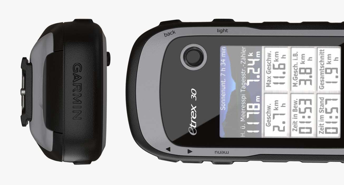 Outdoor GPS Garmin eTrex 3D model