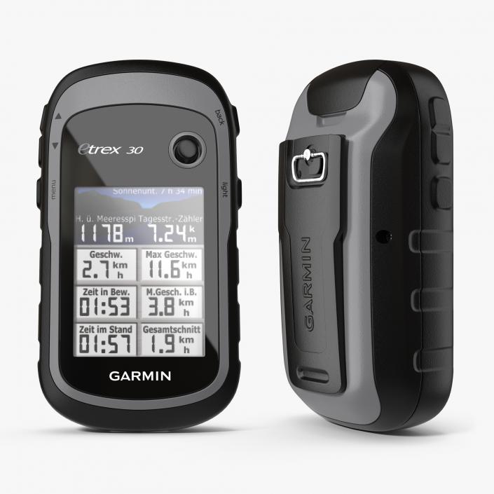 Outdoor GPS Garmin eTrex 3D model