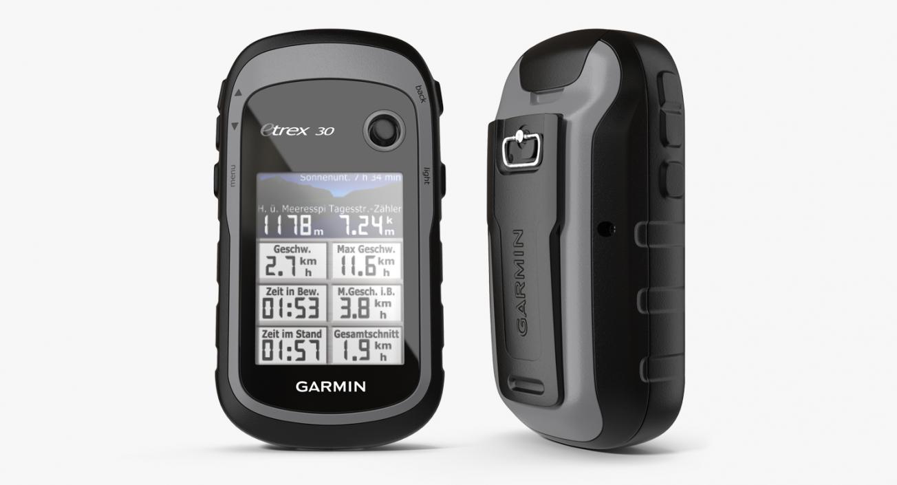 Outdoor GPS Garmin eTrex 3D model