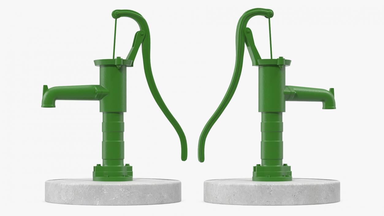 3D model Hand Water Pump