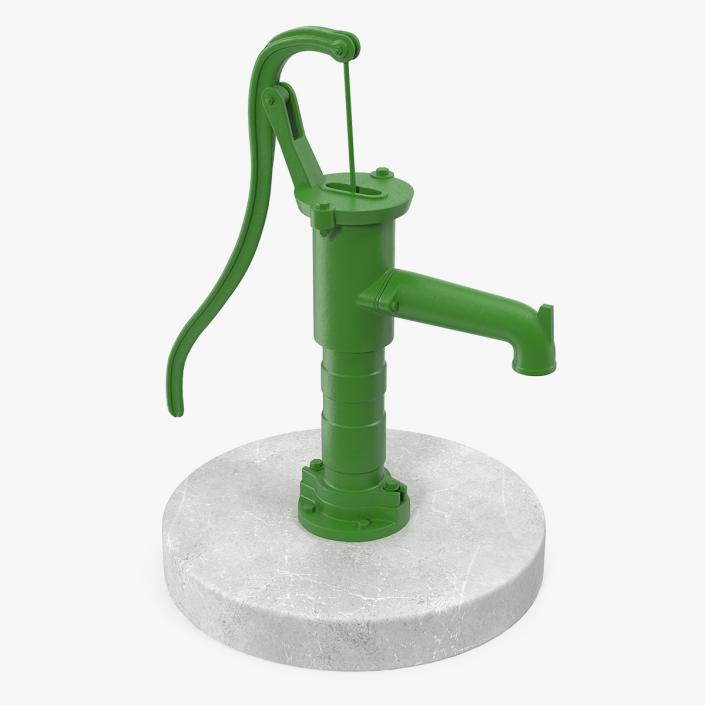 3D model Hand Water Pump