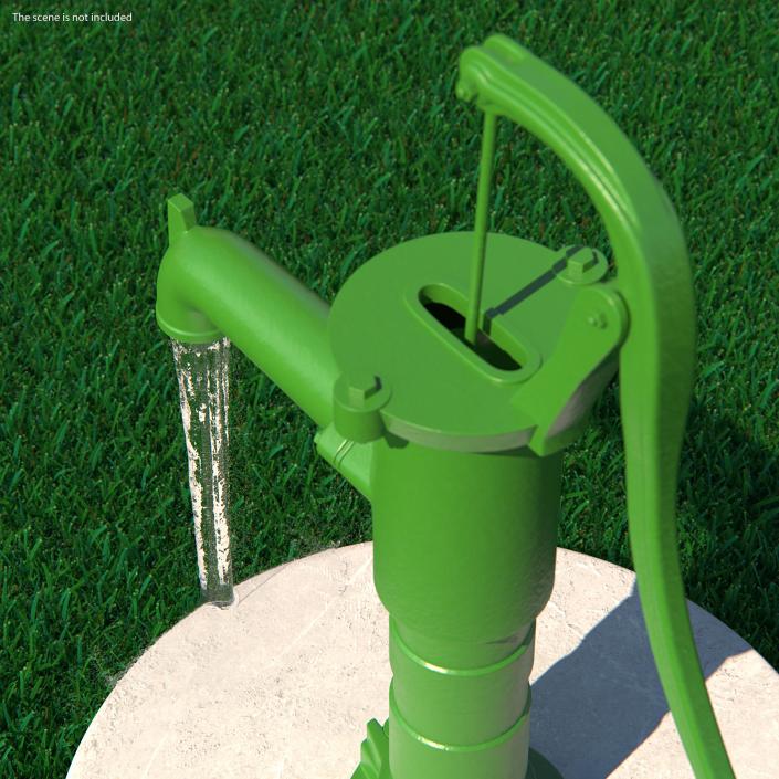 3D model Hand Water Pump