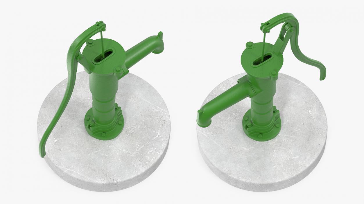 3D model Hand Water Pump