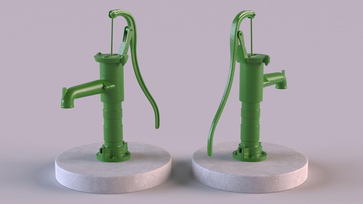 3D model Hand Water Pump