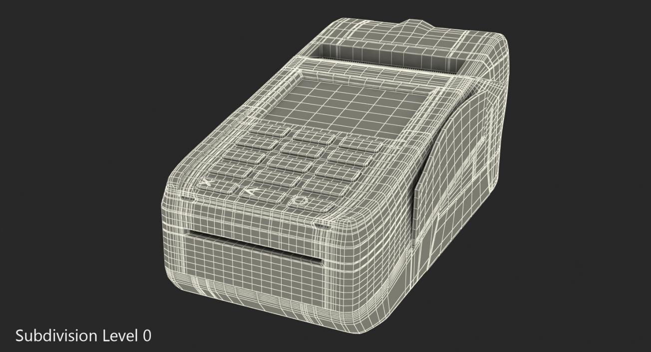 3D Card Terminal model