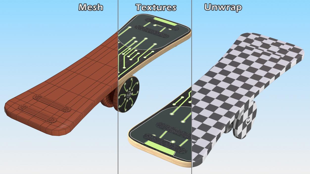 3D model Balance Boards Collection