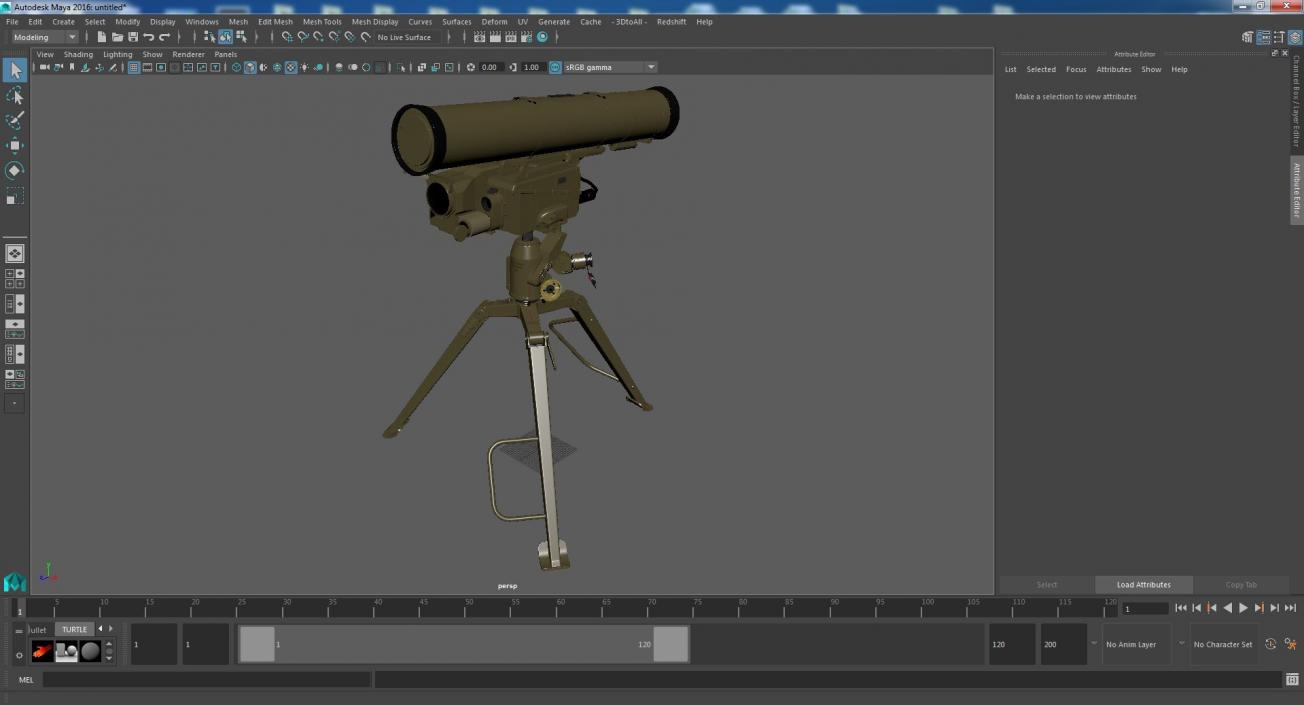 3D model AT-14 Spriggan Anti Tank Missile Complex