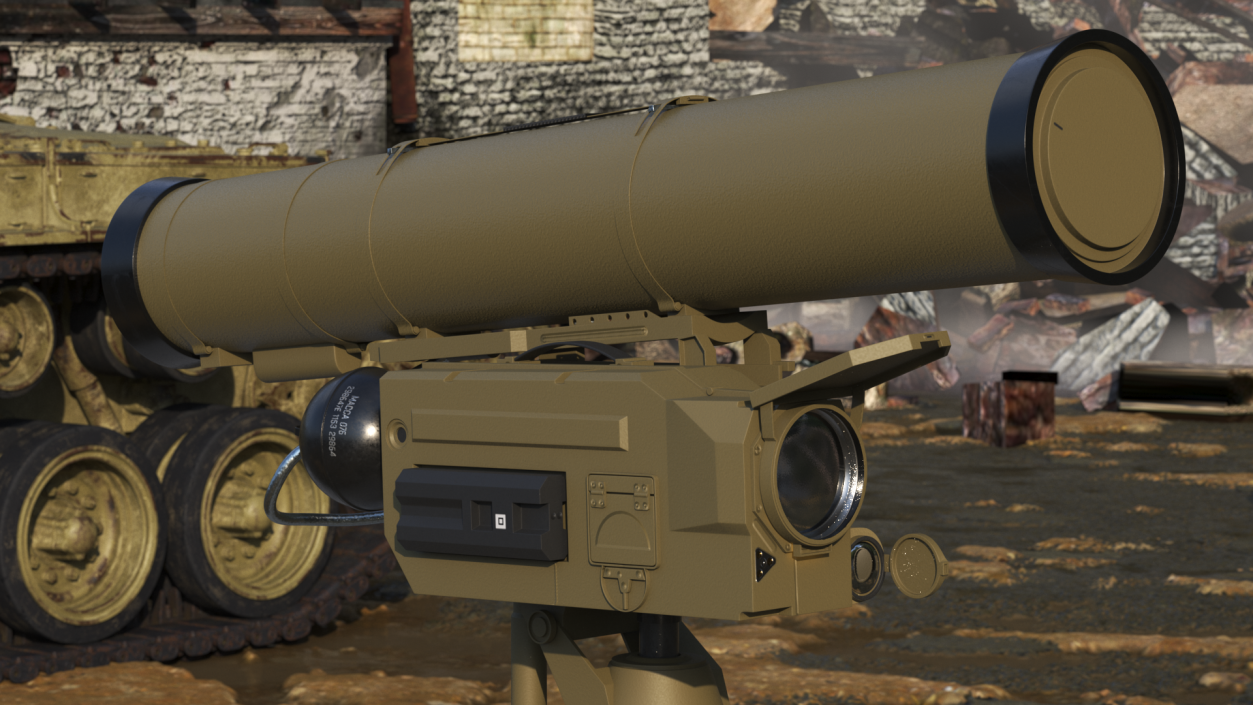 3D model AT-14 Spriggan Anti Tank Missile Complex