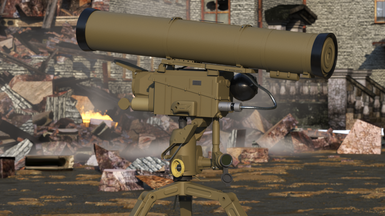 3D model AT-14 Spriggan Anti Tank Missile Complex