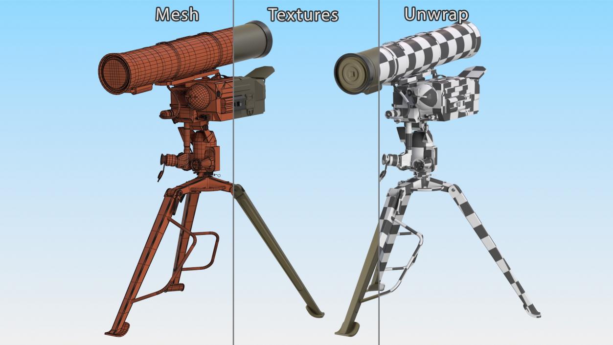 3D model AT-14 Spriggan Anti Tank Missile Complex