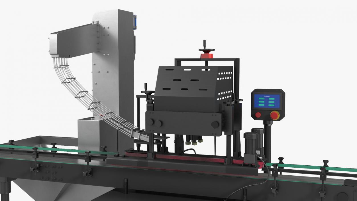 Snack Packing Machine Production Line 3D