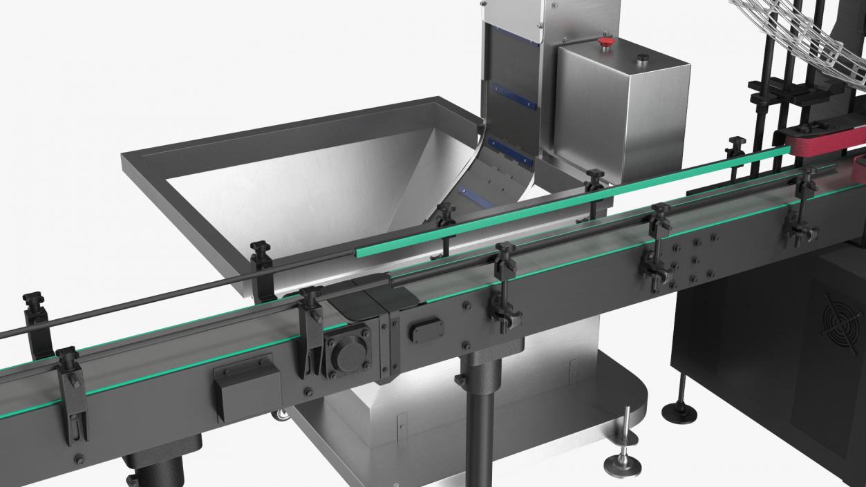 Snack Packing Machine Production Line 3D