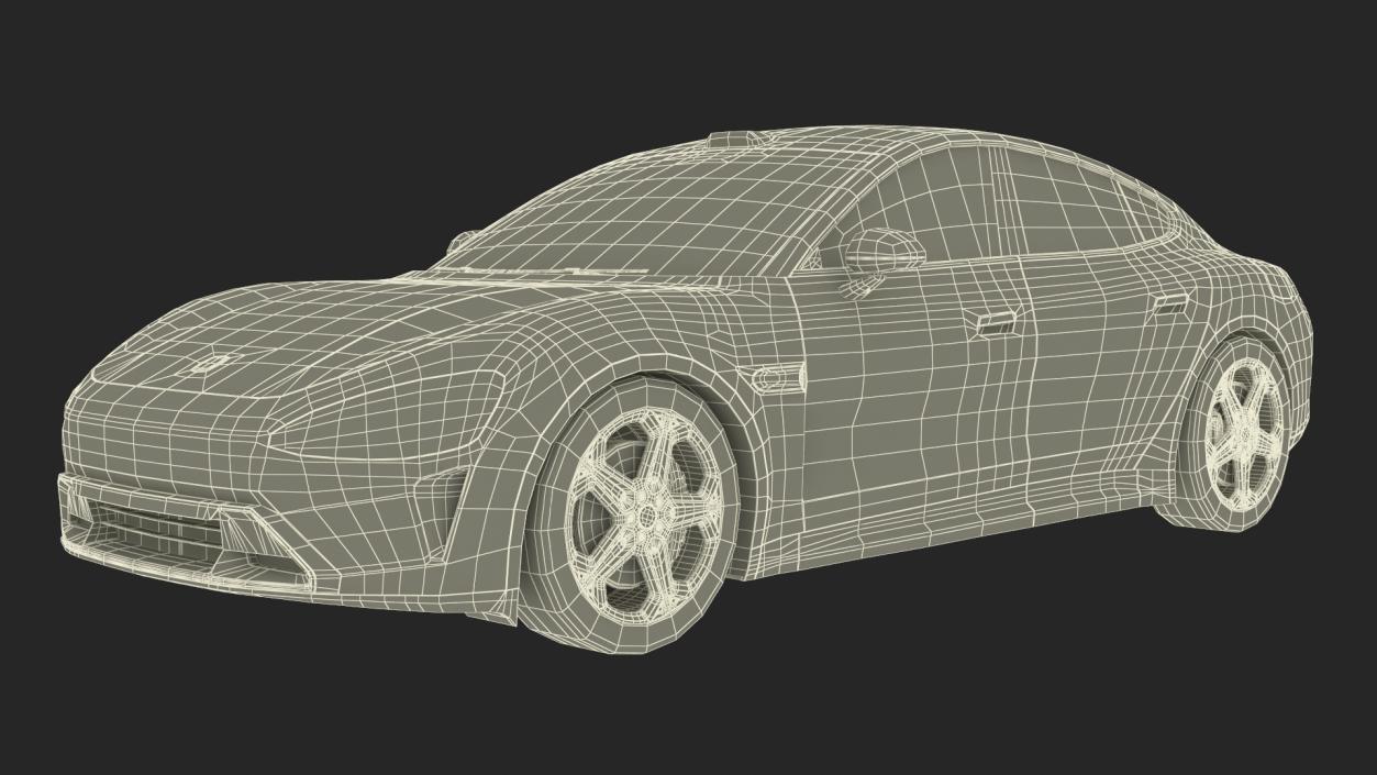 3D EVgo Fast Charging Station and Electric Cars 2