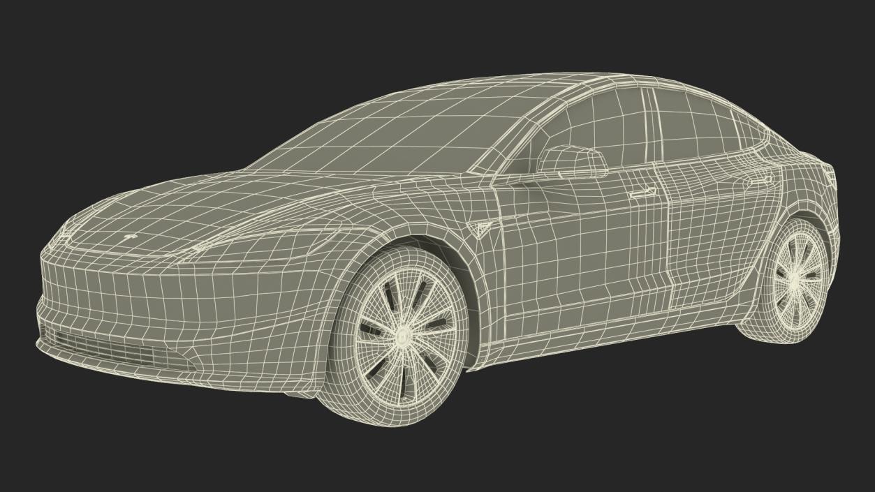 3D EVgo Fast Charging Station and Electric Cars 2