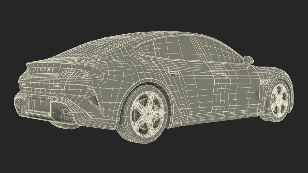 3D EVgo Fast Charging Station and Electric Cars 2