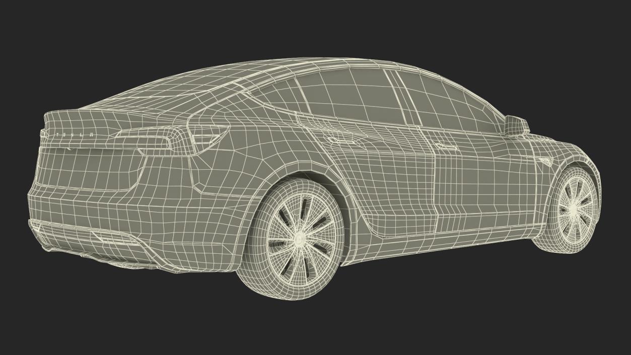 3D EVgo Fast Charging Station and Electric Cars 2