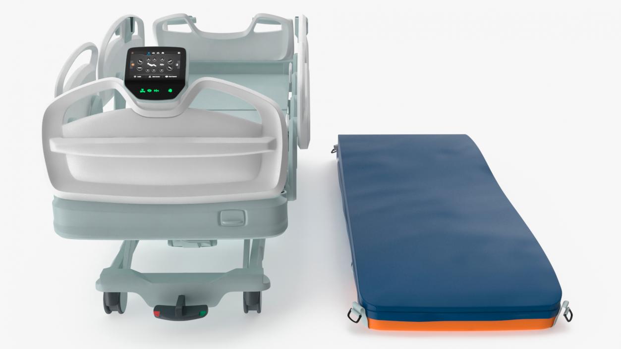 3D Smart Care Electronic Medical Patient Bed