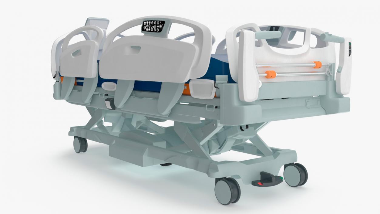 3D Smart Care Electronic Medical Patient Bed