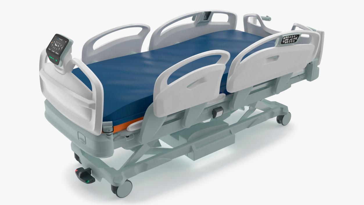 3D Smart Care Electronic Medical Patient Bed