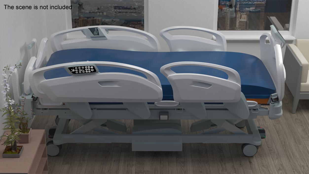 3D Smart Care Electronic Medical Patient Bed