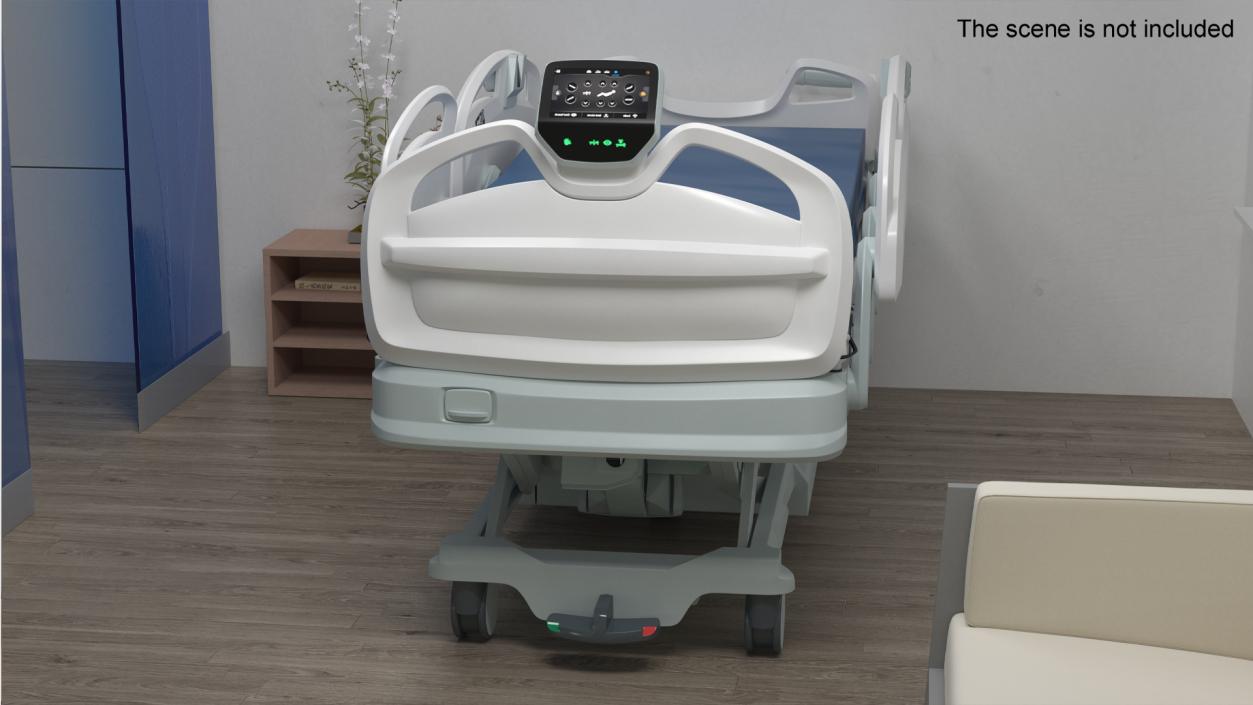 3D Smart Care Electronic Medical Patient Bed