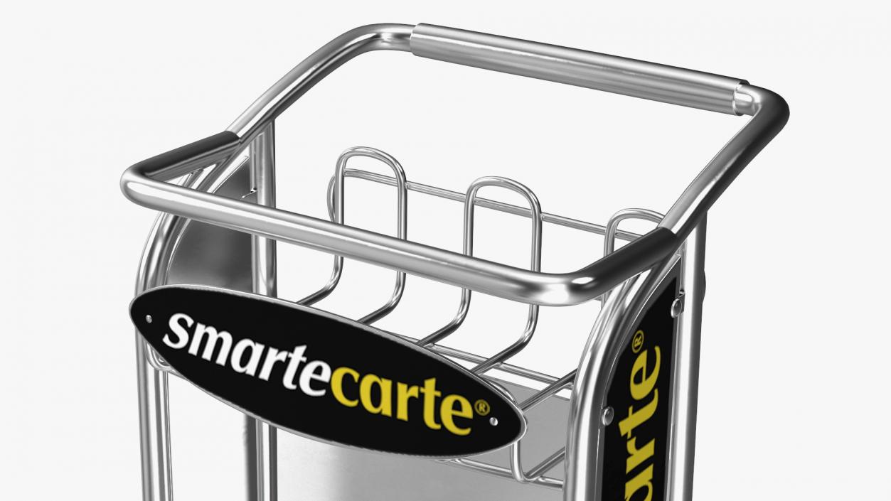 Smartecarte Airport Luggage Cart 3D