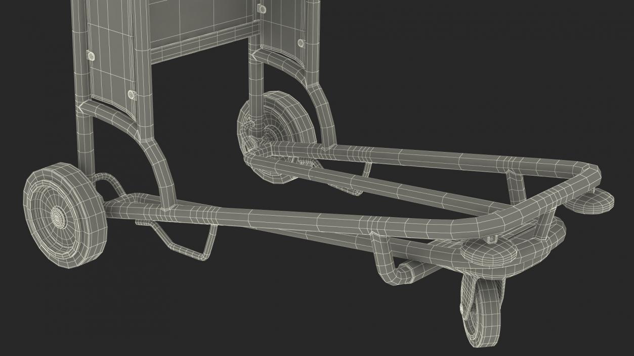 Smartecarte Airport Luggage Cart 3D