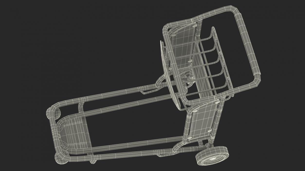 Smartecarte Airport Luggage Cart 3D