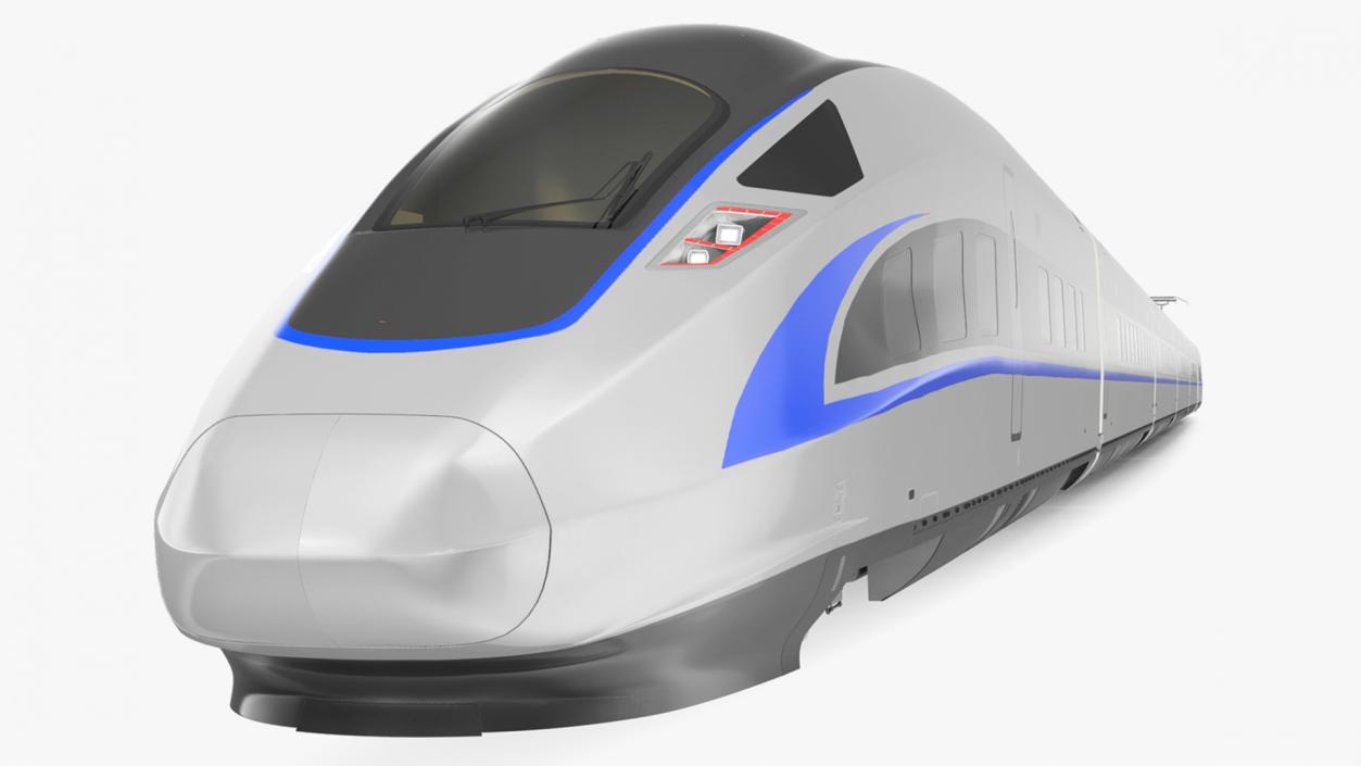 3D High Speed Bullet Train model