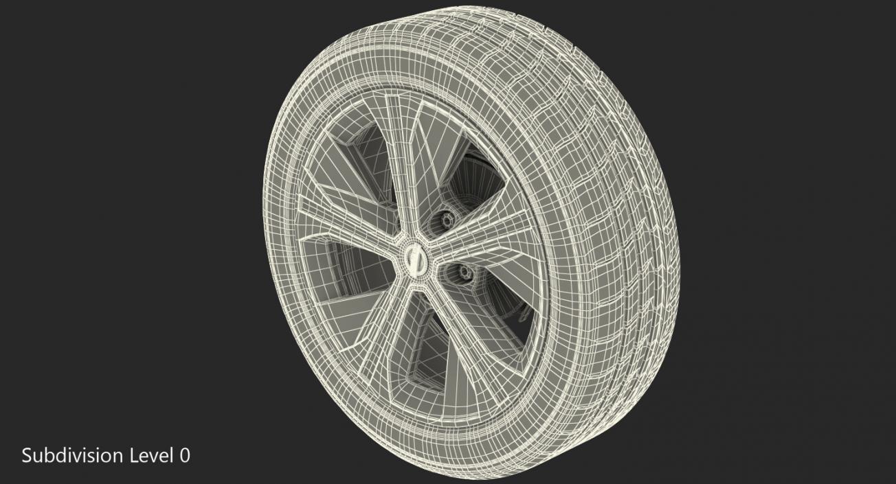 Nissan Wheel 3D