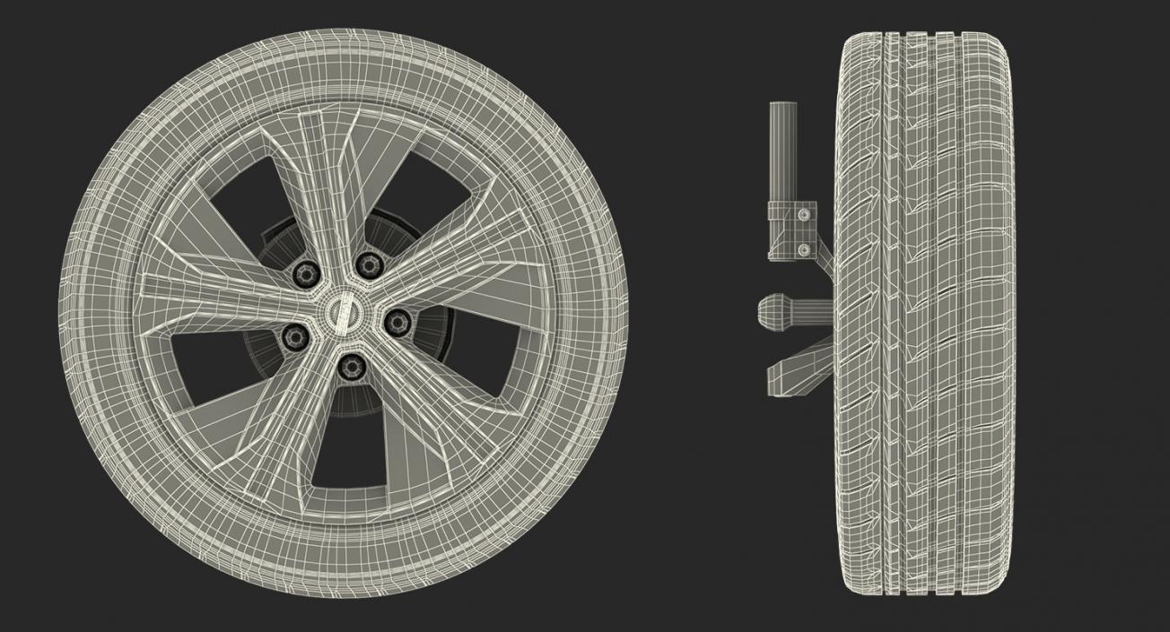 Nissan Wheel 3D