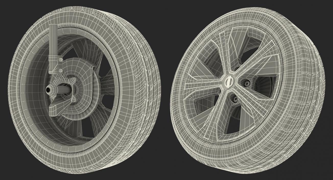 Nissan Wheel 3D