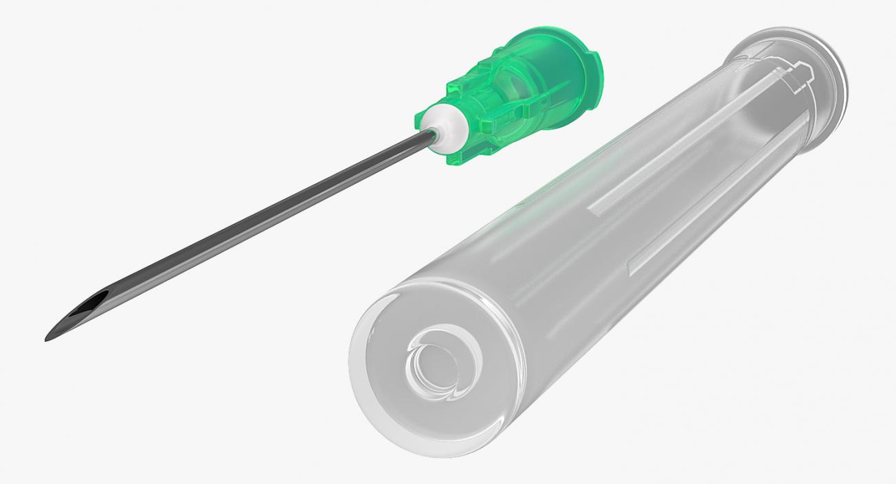 Medical Syringe Needle 3D