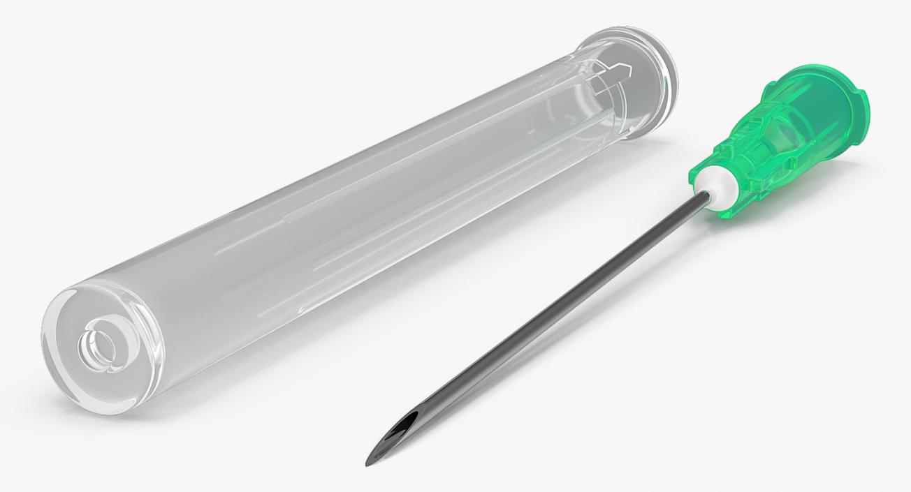 Medical Syringe Needle 3D