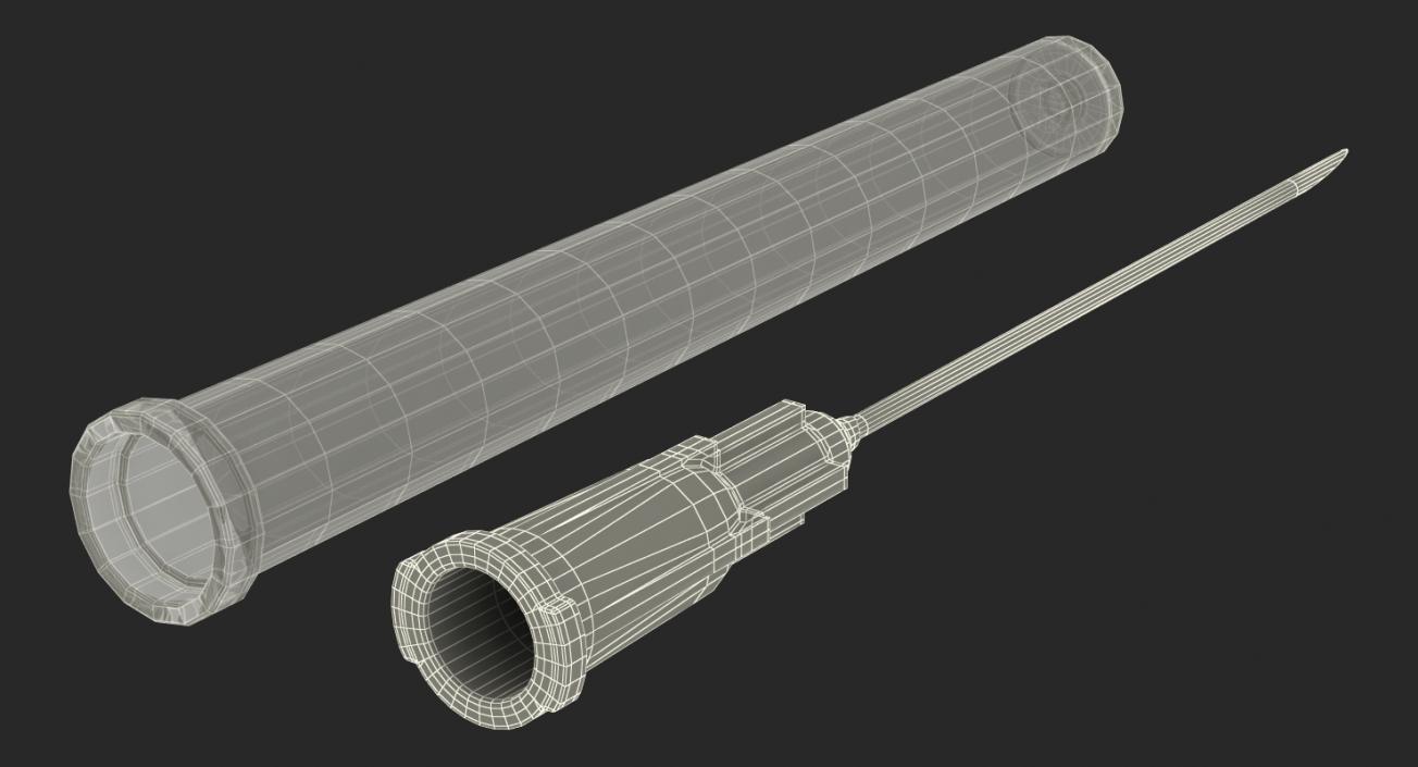 Medical Syringe Needle 3D