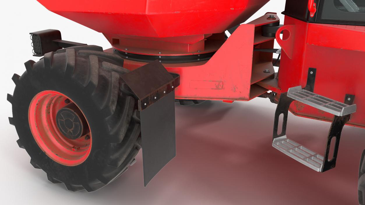 Cabbed Dumper Generic Dirty 3D