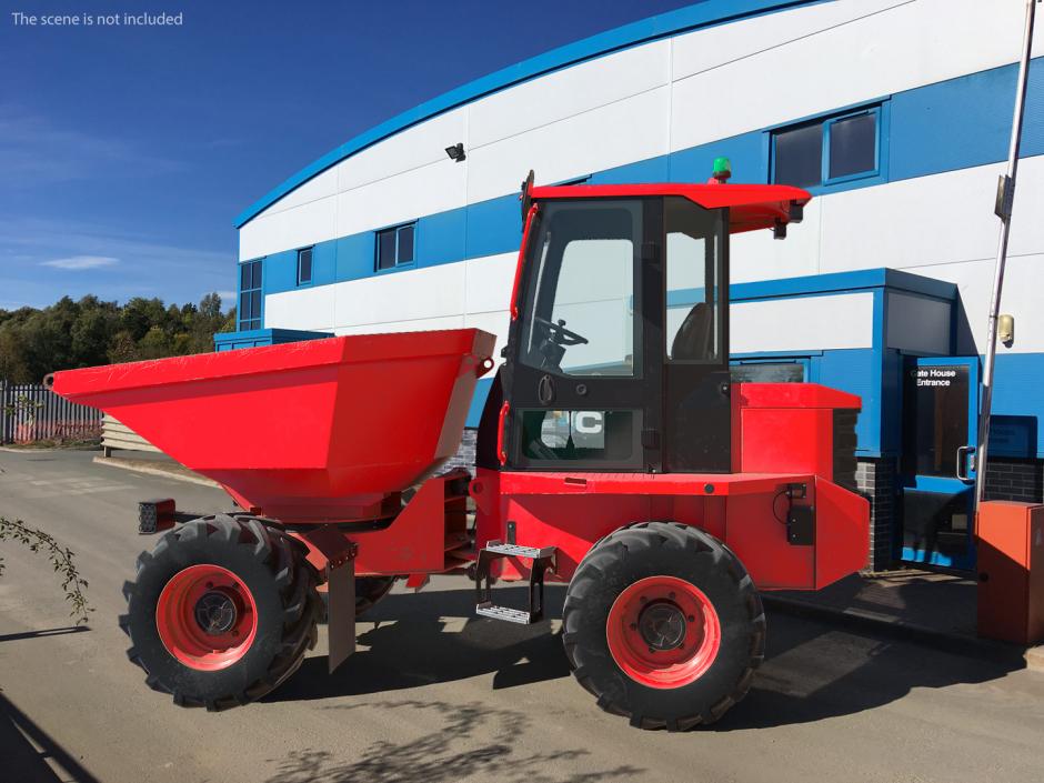 Cabbed Dumper Generic Dirty 3D