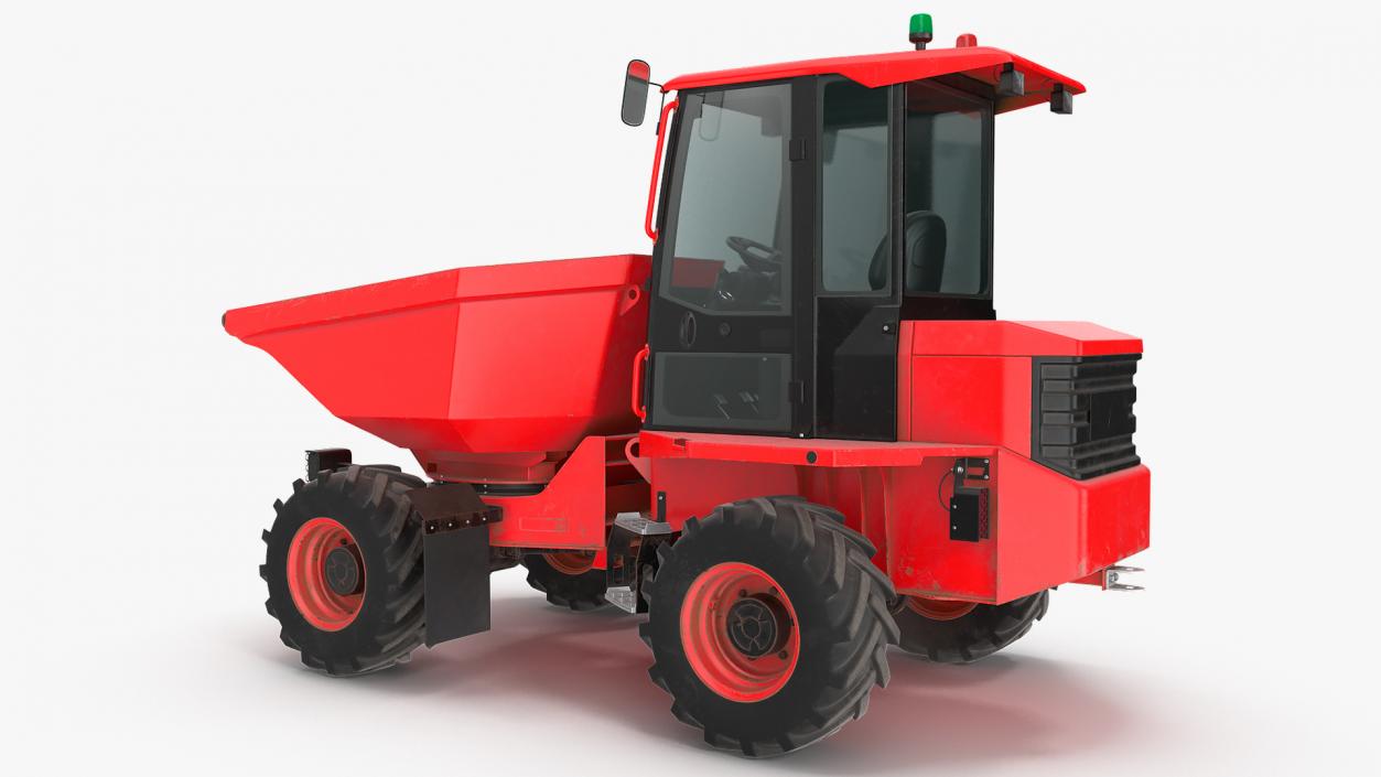 Cabbed Dumper Generic Dirty 3D