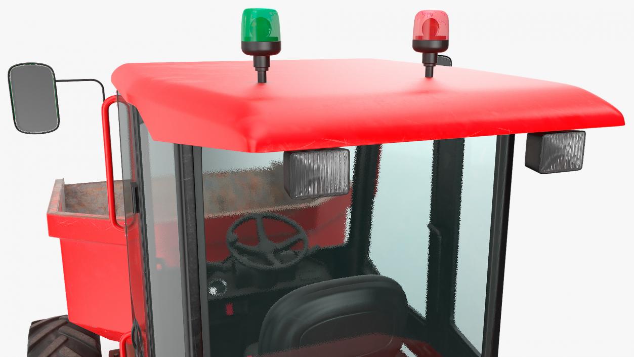 Cabbed Dumper Generic Dirty 3D