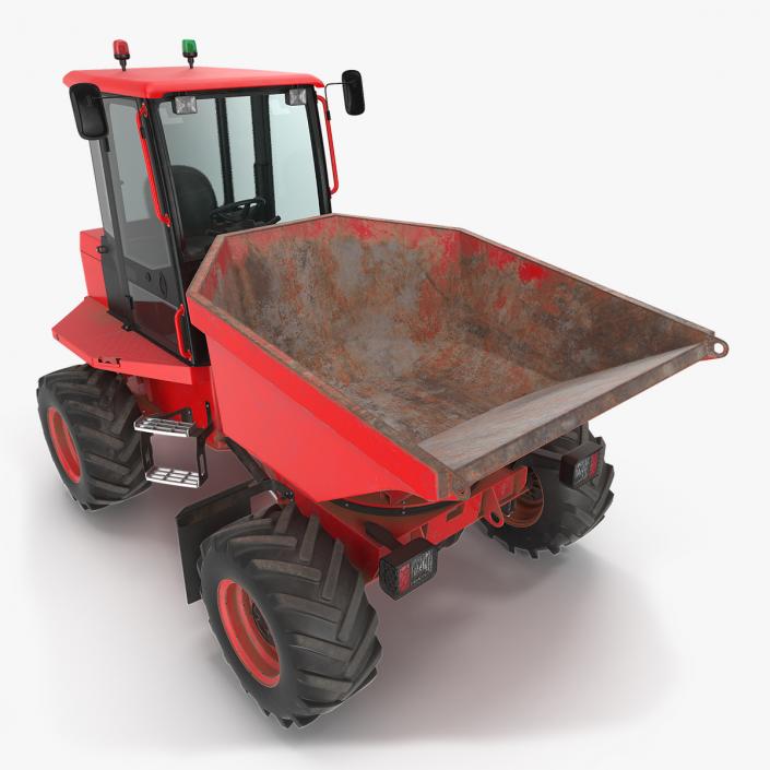 Cabbed Dumper Generic Dirty 3D